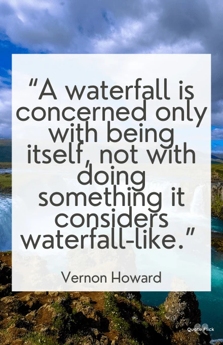 Quotes about waterfalls

