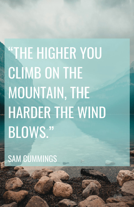 Quotes on mountains