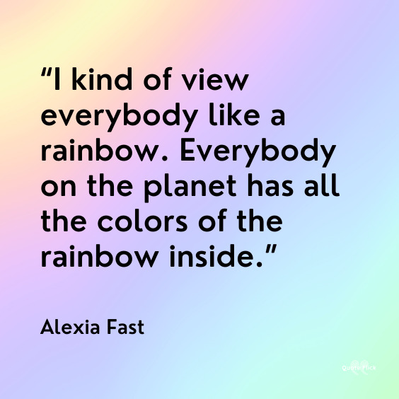 Quotes on rainbow