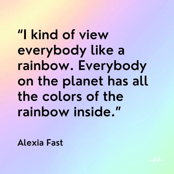 Quotes on rainbow