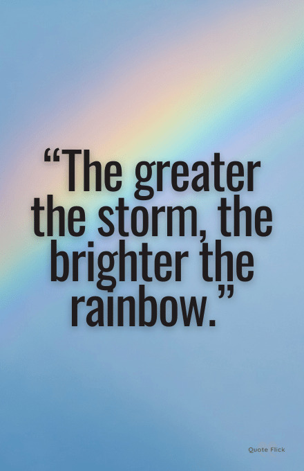 Rainbow quote