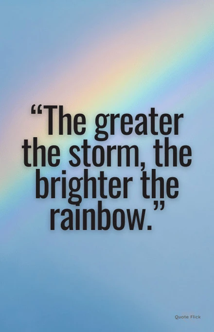 Rainbow quote