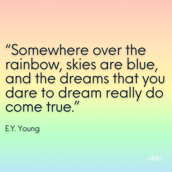 Rainbow sayings and quotes