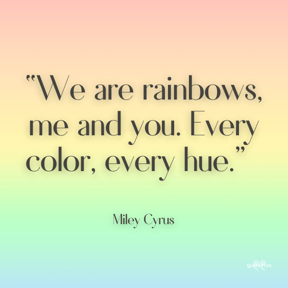 Rainbows quotes and sayings
