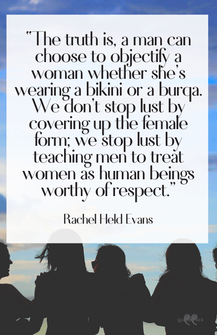 Respect female quotes