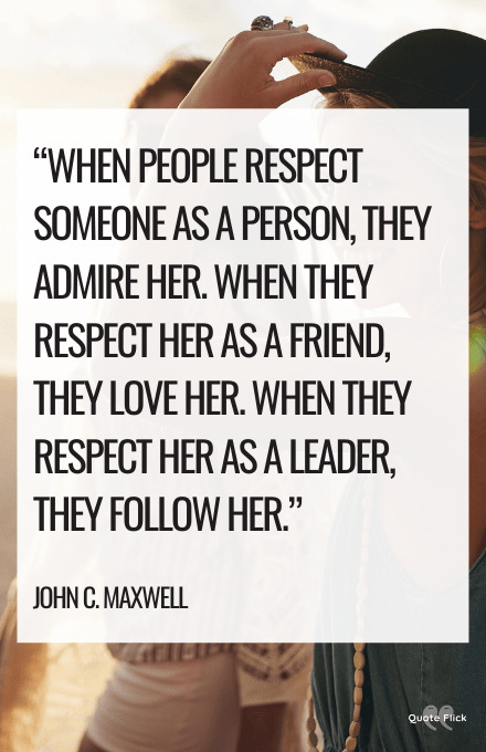 Respect her quotes