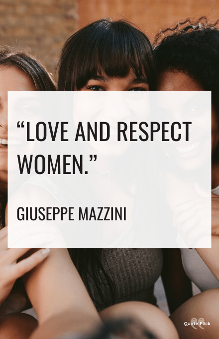 Respect women quotes