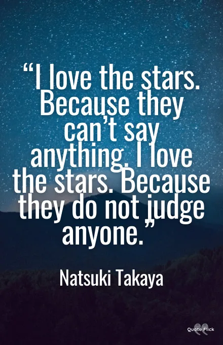 Sayings about stars