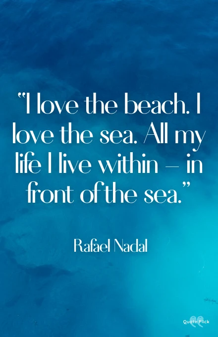 Sea love quote