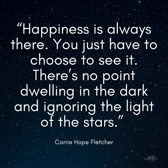 Stars in the sky quotes