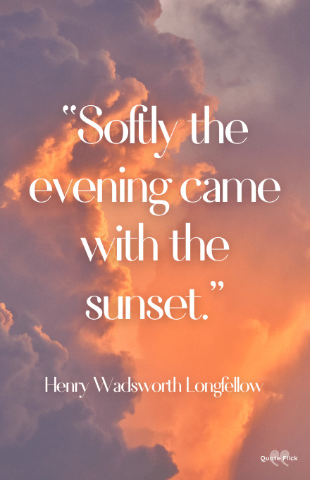 The sunset quote