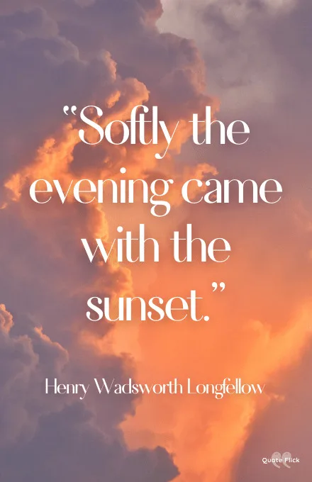 The sunset quote