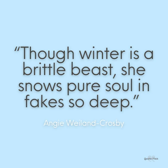 Winter storm quote