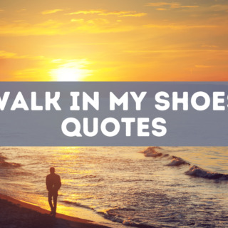 31 walk in my shoes quotes