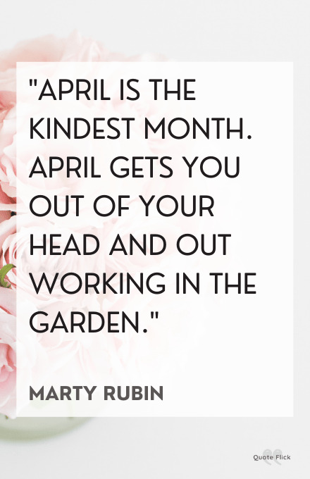 April quotes