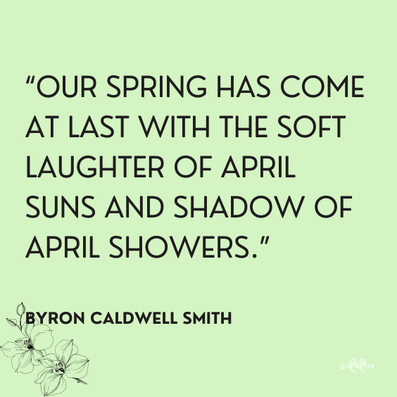 April sayings and quotes
