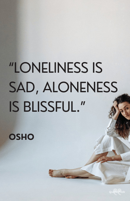 Being alone quotes