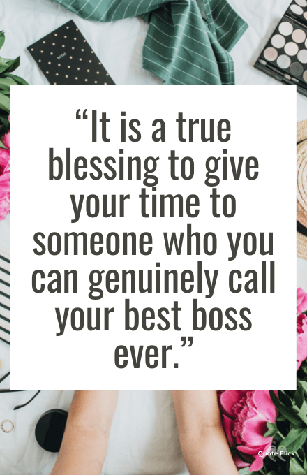 Best boss ever quotes