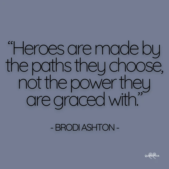 Best hero quotes