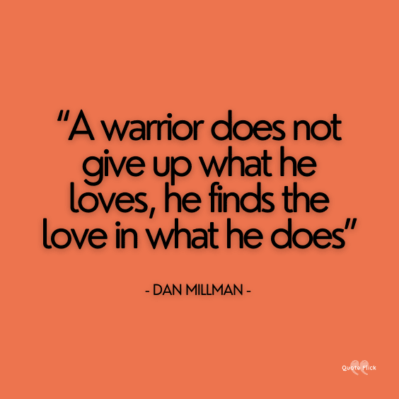 Best warrior quote
