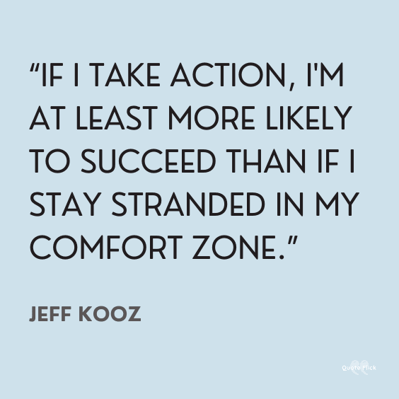 comfort zone do it quotes