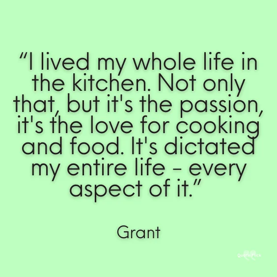 Cook with love quotes