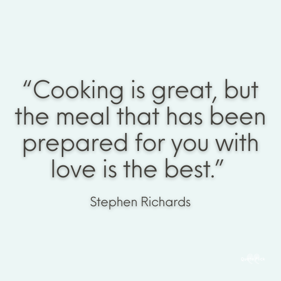 Cooking passion quotes