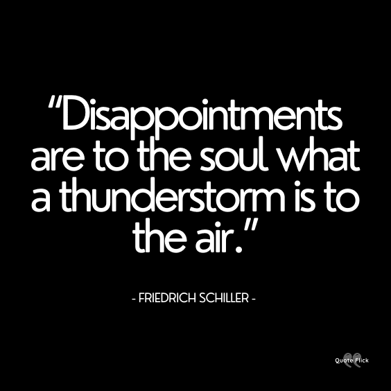Disapointments quotations