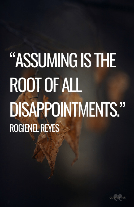 Dissapointments quotes images