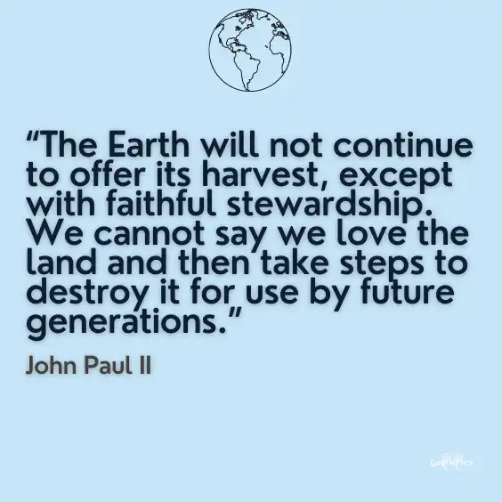 Earth slogans