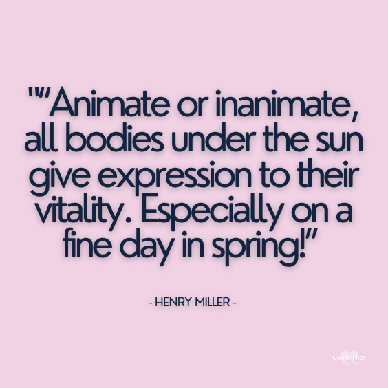 Famous quotes about spring