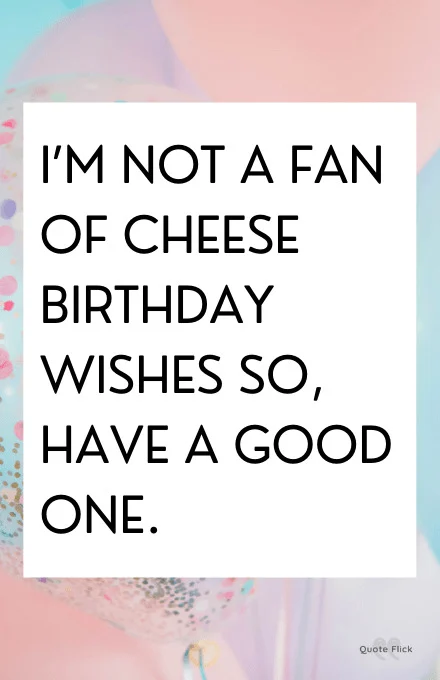 Funny birthday card messages
