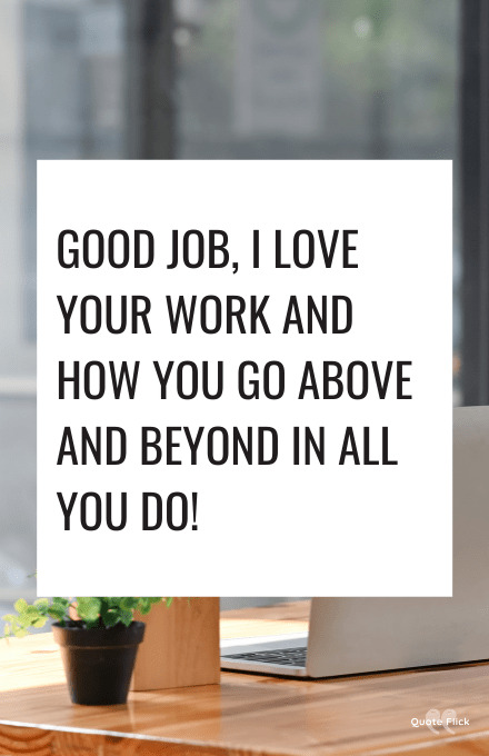 Good job quotes for work