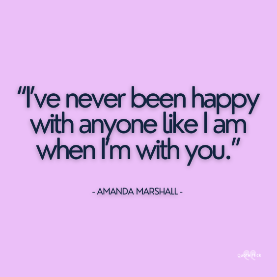 Happy with you quote