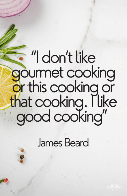 Inspirational quotes about cooking