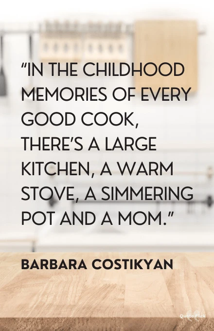 Kitchen sayings