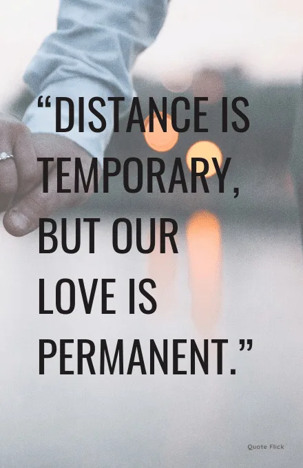 Long distance love quotes