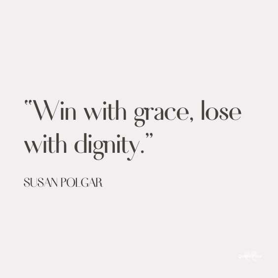 Losing with grace quotes
