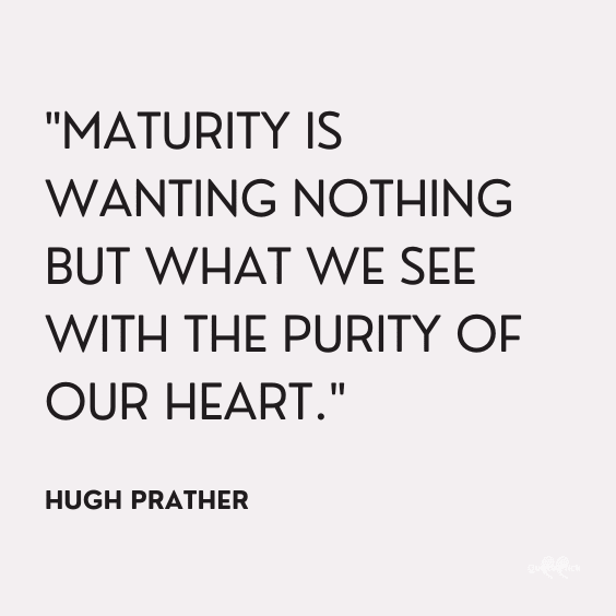 Maturity phrases