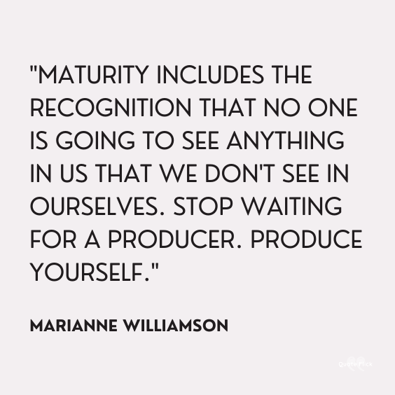 Maturity quotation