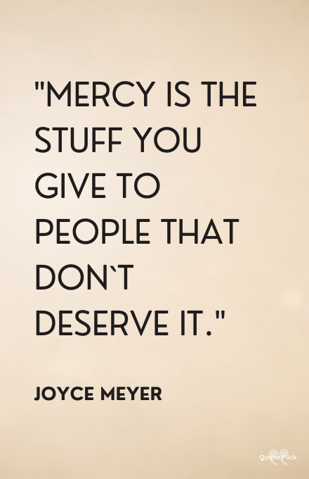 Mercy quotes