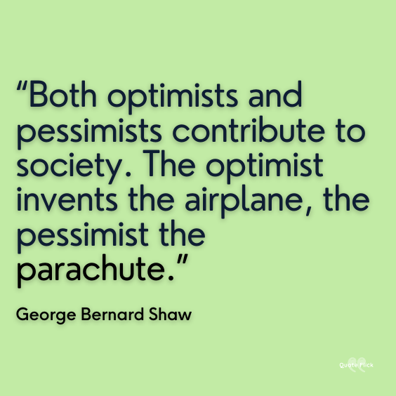 Messages about optimism