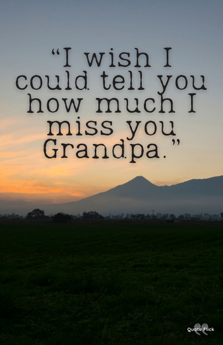 Miss you grandpa quotes
