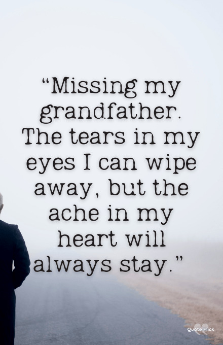 Missing grandfather quotes
