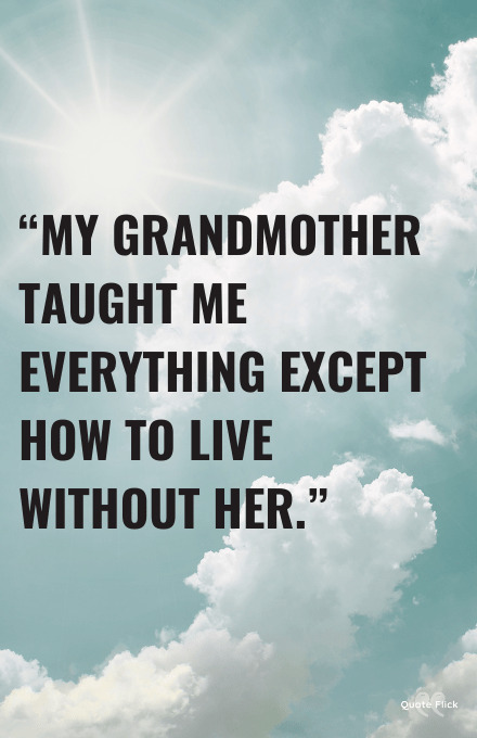 Missing grandmother quote