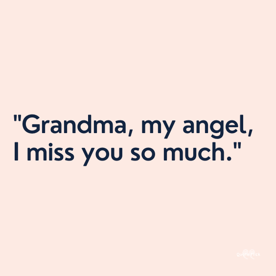 Missing grandmother quotes