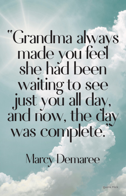Missing you grandma quote