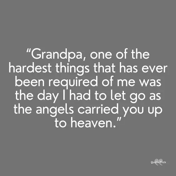 Missing you is hard grandpa quote