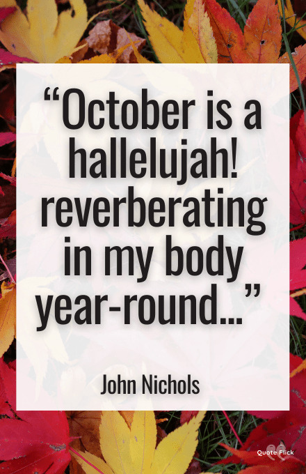 October quote