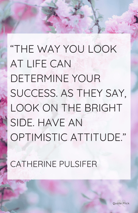 Optimistic quotes